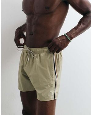 BOSS Iconic Swim Shorts - Natural