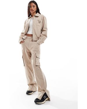 Sixth June Pantalon d'ensemble décontracté - beige - Blanc