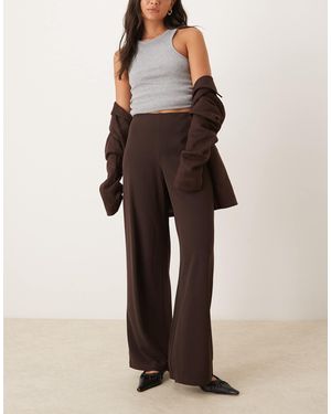 Jdy Wide Leg Pants - Brown