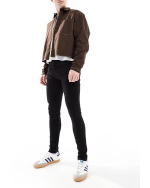 Don't Think Twice Dtt – stretch-jeans mit sehr engem schnitt - Schwarz