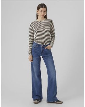 Vero Moda Wide Fit Jeans - Blue