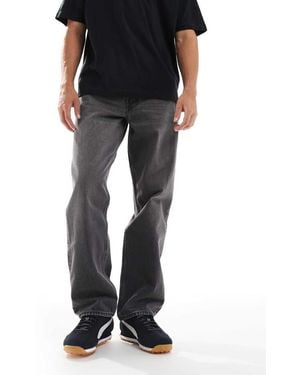 Lee Jeans Asher Loose Straight Fit Jean - Black