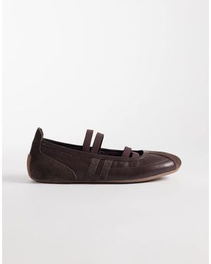 Bronx Zenday-a Ballet Flats - Brown