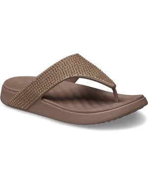 Crocs™ Getaway Triangle Flip - Brown