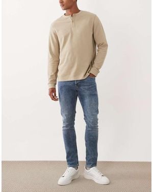 Jack & Jones Glenn Slim Fit Jeans - Natural