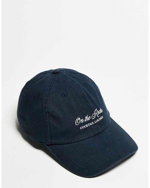 Abercrombie & Fitch Gorra Con Diseño "On The Rocks" De - Azul