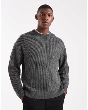 Only & Sons Pull ras - Gris