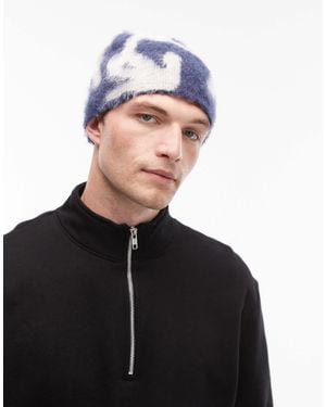 Gramicci Mohair Burly Running Man Beanie - Black