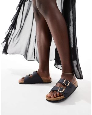 French Connection – sandalen - Braun