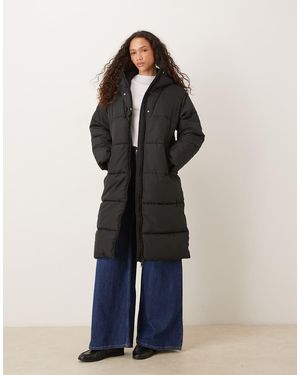JJXX Hooded Long Puffer Jacket - Blue