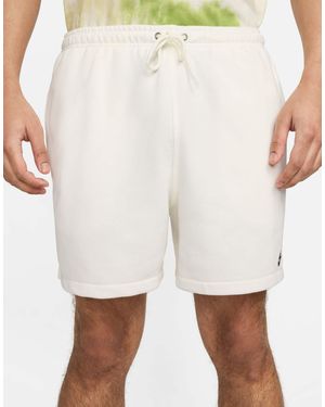 Nike Club French Terry Shorts - White