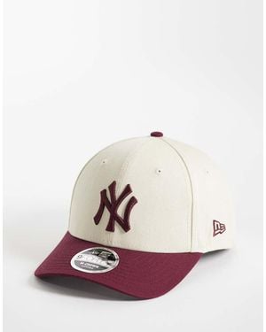 KTZ Ny Yankees M-crown Contrast Peak Cap - Pink
