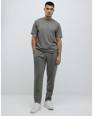 River Island Slim Fit Joggers - Grey