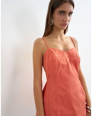 TOPSHOP Gestructureerde Cami - Rood