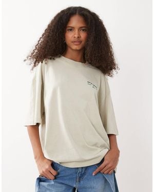 BOSS Eboys Relaxed Fit Logo T-shirt - Brown