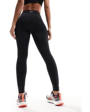 4505 Icon Active Tie Waist Run Legging With Phone Pocket - Black