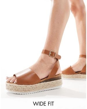 Truffle Collection – espadrilles - Braun