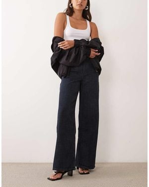 Mango Straight Jean - Black