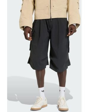 adidas Originals Premium Essentials Utility Long Shorts - Black