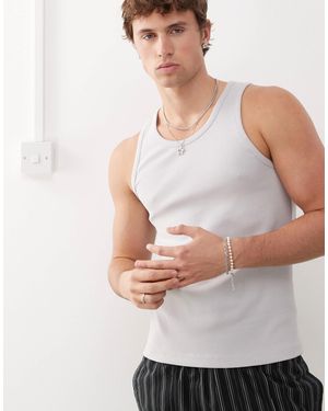 Weekday Débardeur - Blanc