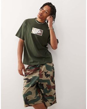Vans Original Standards Blocked Box T-Shirt - Green