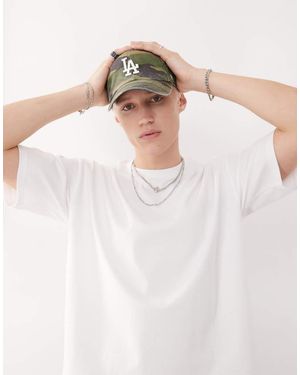 Weekday Camiseta De Corte Cuadrado Great De - Blanco
