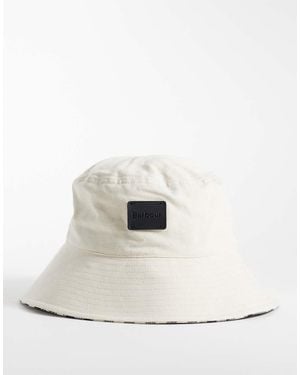 Barbour Selena Logo Bucket Hat - White
