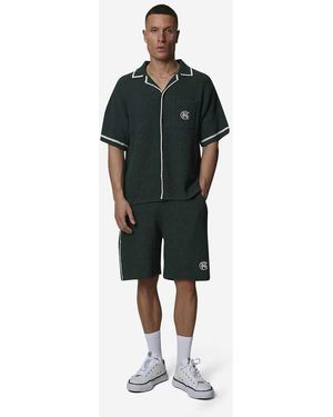 Good For Nothing Pantalones Cortos Verdes De Punto De