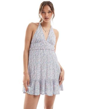 Cotton On Mono Corto Con Y Cuello Halter Danielle De - Morado