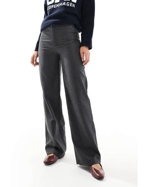 Pull&Bear – gerade geschnittene hose - Schwarz
