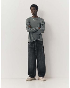 Pull&Bear Relaxed Fit Baggy Jeans - Grey