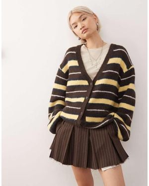 Monki Cardigan - Marrone