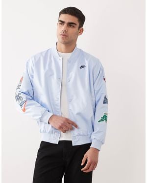 Nike Club Reissue Varsity Jacket - Blue
