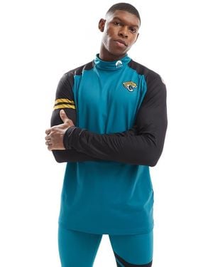 OOSC Jacksonville Jaguars Nfl Ski Baselayer Top - Blue