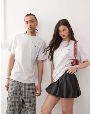 Vans Left Chest Logo Oversized Fit T-shirt - Brown