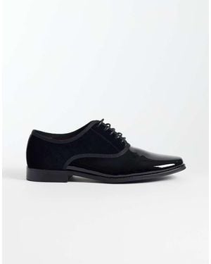 ASOS Lace Up Derby Shoes - Blue
