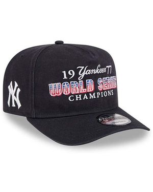 KTZ Ny Yankees 9fifty World Series Cap With Side Patch Logo - Black