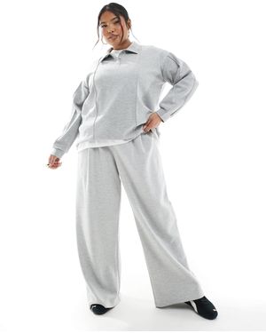 Vero Moda Wide Leg Jersey Jogger Co-Ord - White