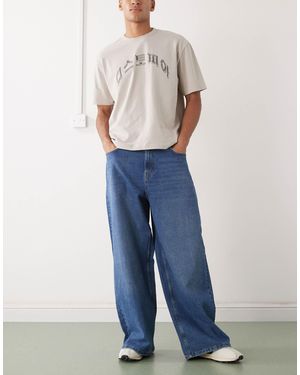Collusion Wide Leg Jean - Blue