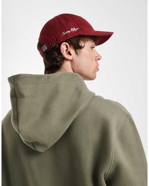 ASOS Ruimvallende Piqué Hoodie - Bruin