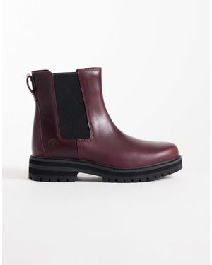 Timberland Mittelhoher chelsea-boot - Lila