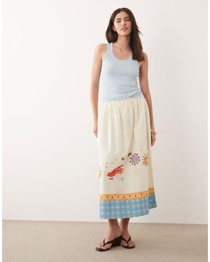 Never Fully Dressed Talia Skirt - Natural