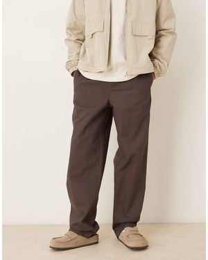 ASOS baggy Trousers - Natural