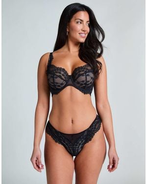 Hunkemöller String daisy - Noir