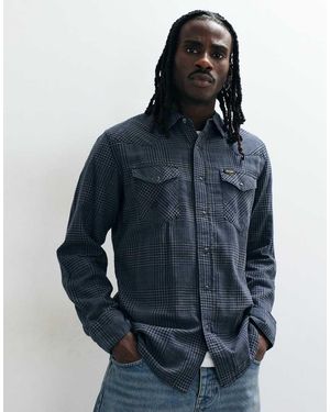 Wrangler Camisa Vaquera Azul