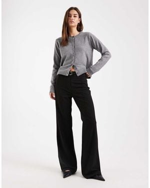 Collusion Low Rise Trousers - White