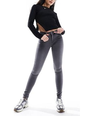 ONLY Royal Regular Waist Skinny Jeans - Black