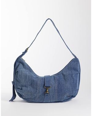 Cotton On Dylan Slouchy Crossbody Bag - Blue