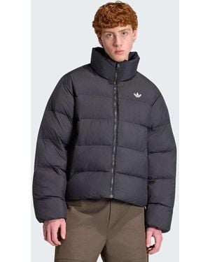adidas Stand Collar Regen Jacket - Grey
