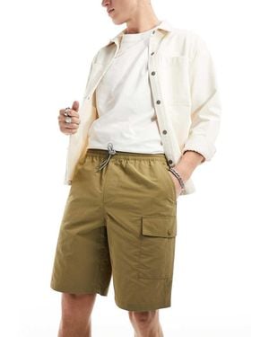 Farah Mayhew Technical Cargo Shorts - Natural